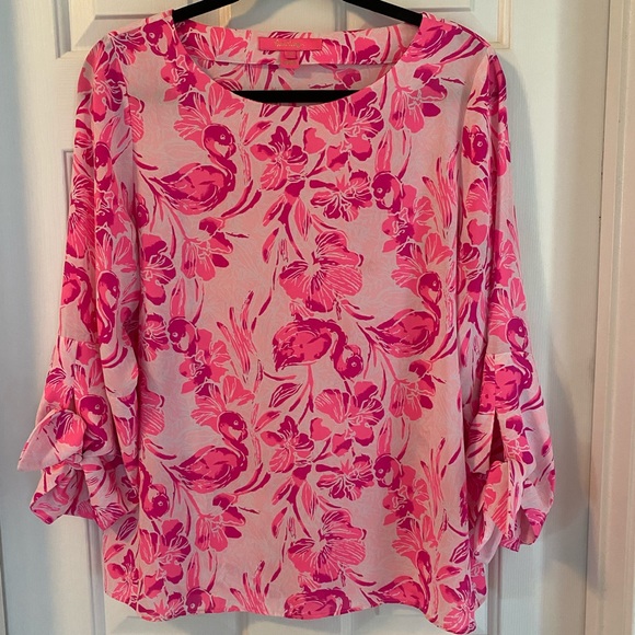 NWOT. Lilly Pulitzer blouse, size M. - Picture 1 of 2